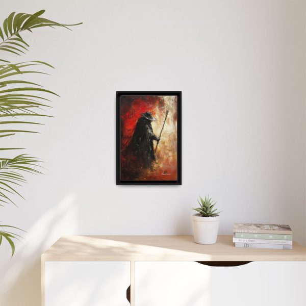 Mysterious Framed Canvas Art, Gothic Wall Decor, Dark Fantasy Art, Home Aesthetic, Unique Gift for Art Lovers, Halloween Decor - Image 39