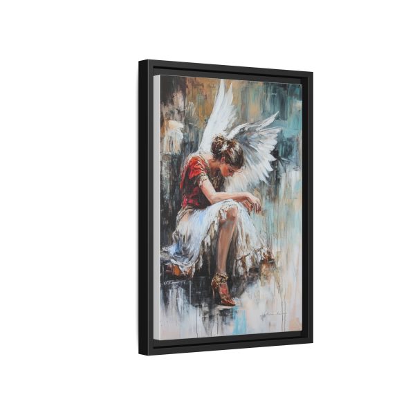 Angel Wings Framed Canvas Art, Inspirational Wall Decor for Home, Serenity Artwork, Gift for Her, Boho Chic Decor, Angel Art Print - Image 38