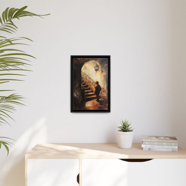 Framed Matte Canvas Art - Enigmatic Stairs Artwork, Home Decor, Wall Art, Living Room Aesthetic, Unique Gift, Art Lovers Decoration - Image 39