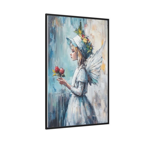 Whimsical Fairy Art Print, Colorful Home Decor, Kids Room Wall Art, Unique Gift, Magical Framed Canvas - Image 62