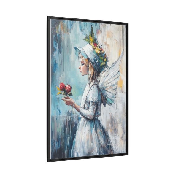 Whimsical Fairy Art Print, Colorful Home Decor, Kids Room Wall Art, Unique Gift, Magical Framed Canvas - Image 10