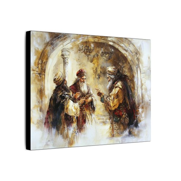 Artistic Stretched Canvas Print, Wall Art, Home Décor, Unique Gift, Religious Artwork, Religious Art, Quranic Canvas - Image 2
