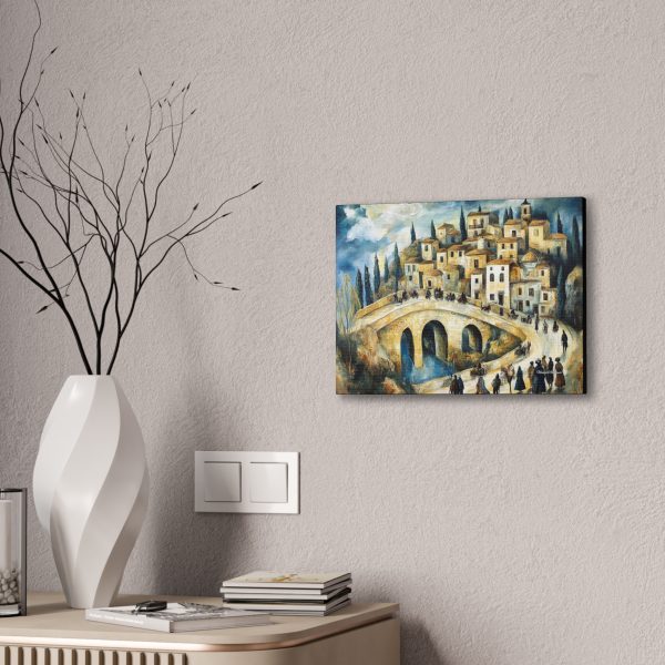 Canvas Art Print, Serene Italian Village Scene, Wall Decor, Home Decor, Gift Idea, Housewarming, Art Lovers - Image 4