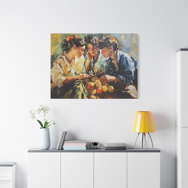 Canvas Art Print, Friends Gathering, Home Decor Wall Art, Gallery Wrapped, Colorful Still Life, Gift for Art Lovers - Image 23