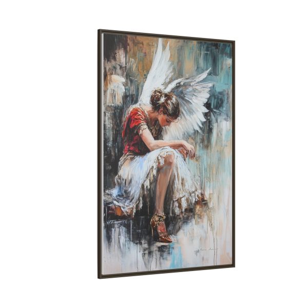 Angel Wings Framed Canvas Art, Inspirational Wall Decor for Home, Serenity Artwork, Gift for Her, Boho Chic Decor, Angel Art Print - Image 66