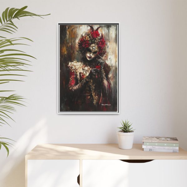 Gothic Art Print, Wall Decor, Unique Framed Artwork, Vibrant Canvas, Home Decoration, Halloween Vibes, Boho Chic - Image 19