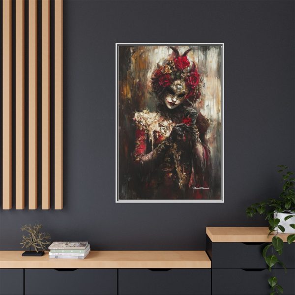 Gothic Art Print, Wall Decor, Unique Framed Artwork, Vibrant Canvas, Home Decoration, Halloween Vibes, Boho Chic - Image 36