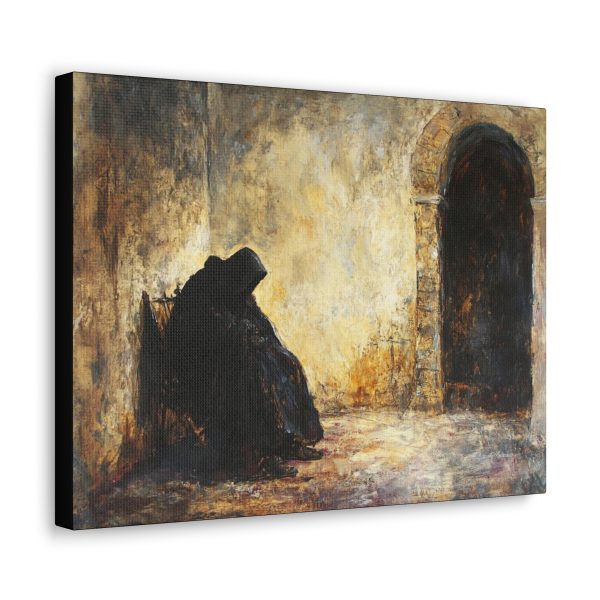 Classic Canvas Wall Art, Elegant Home Decor, Contemplative Painterly Print, Soulful Gallery Artwork, Unique Gift Idea - Image 2