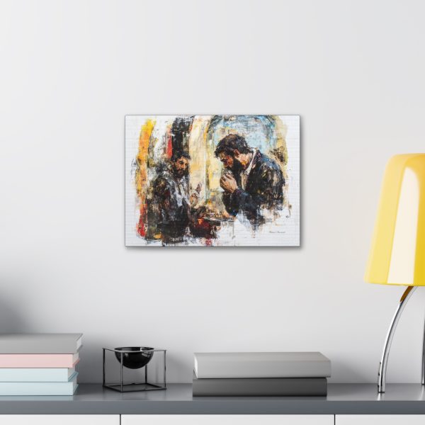 Artistic Canvas Print, Abstract Painting, Home Decor, Modern Wall Art, Unique Gift, Living Room Accent - Image 3