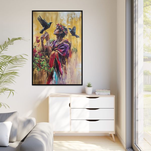 Vibrant Framed Wall Art Print, Colorful Home Decor, Inspirational Canvas, Gift for Art Lovers, Bohemian Style Wall Decor, [...] - Image 63