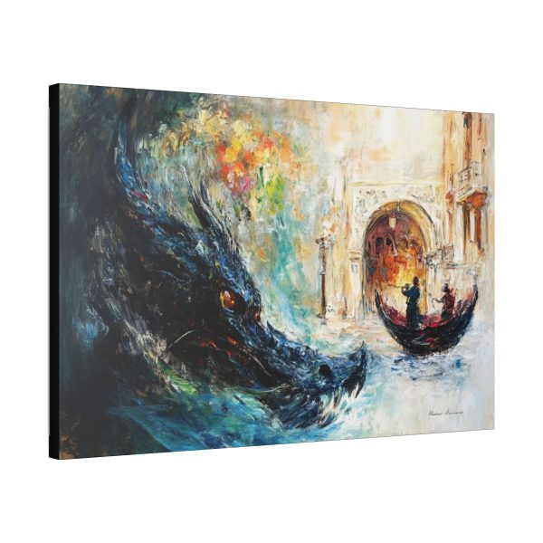 Vibrant Dragon Canvas Art Print, Decorative Wall Decor, Fantasy Artwork, Home Office Wall Art, Gift for Fantasy Lovers - Image 10