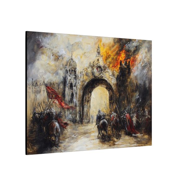Epic Battle Canvas Wall Art, Historical Artwork, Medieval Decor, Fantasy Art, Home Gallery Decoration - Image 9