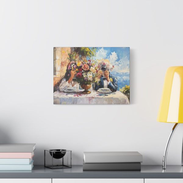 Romantic Canvas Art, Love Decor, Wedding Gift, Kitchen Wall Art, Couple Art Print, Home Decor, Gift for Couple - Image 7