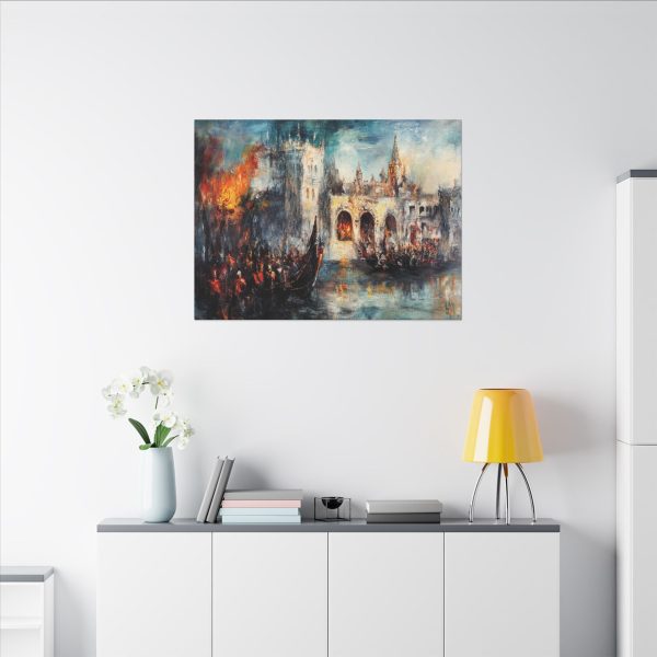 Vibrant Art Canvas Print, Stretched Wall Decor, Modern Home Aesthetic, Unique Gift for Art Lovers, Perfect for Living Room, Office - Image 20