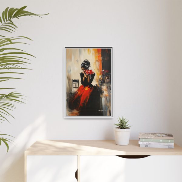 Elegant Framed Canvas Art - Emotional Portrait, Wall Decor, Home Decor, Gift for Art Lovers, Special Occasions - Image 59