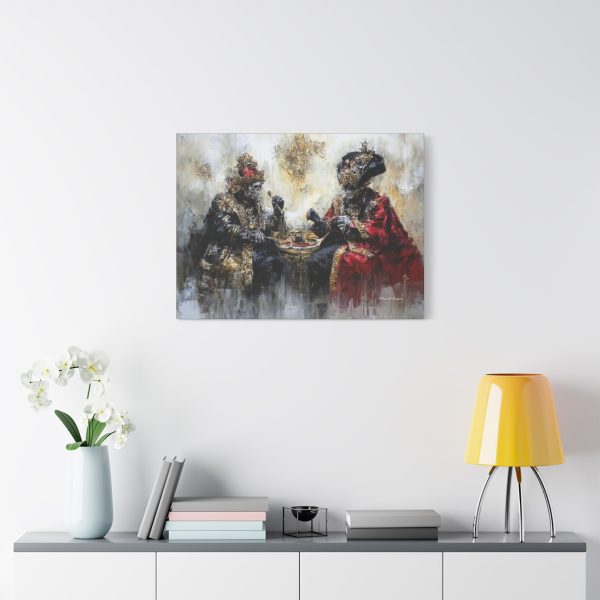 Regal Couple Canvas Art, Wall Decor, Artwork for Living Room, Unique Gift, Home Decoration, Gallery Style - Image 15