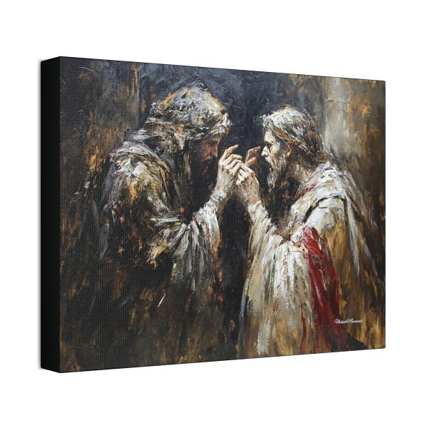 Canvas Wall Art, Religious Art Print, Spiritual Decor, Home Wall Hanging, Meaningful Artwork, Gift for Believers - Image 4