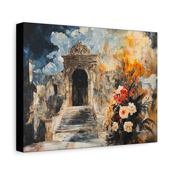 Elegant Floral Canvas Wall Art, Beautiful Home Decor, Bohemian Style, Art for Living Room, Gift for Art Lovers - Image 2