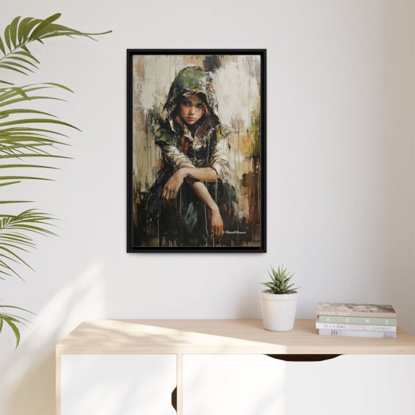 Framed Wall Art - Urban Girl, Home Decor for Art Lovers, Unique Gift for Him/Her, Gallery Style Print, Decorative Artwork - Image 3