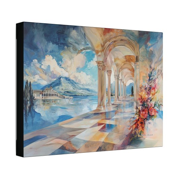 Vibrant Stretched Canvas Art, Colorful Wall Decor, Home Aesthetic, Gift for Art Lovers, Living Room Wall Art, Abstract Landscape Prints - Image 4