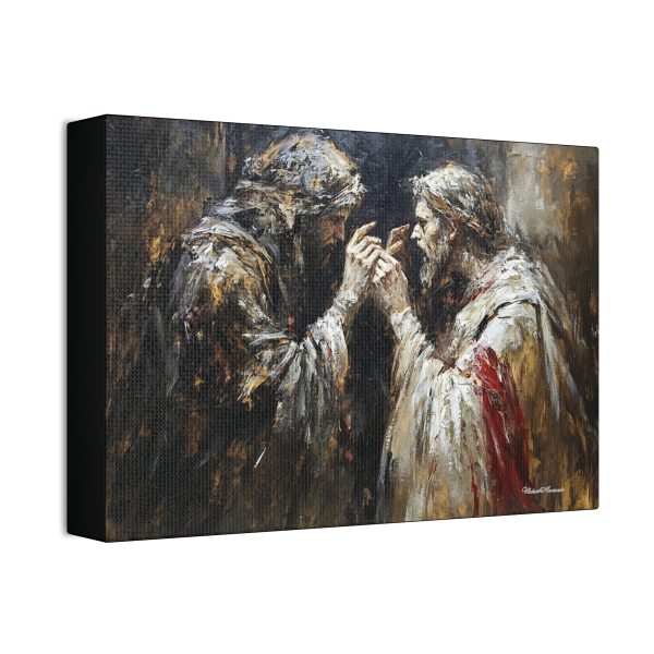 Canvas Wall Art, Religious Art Print, Spiritual Decor, Home Wall Hanging, Meaningful Artwork, Gift for Believers - Image 2
