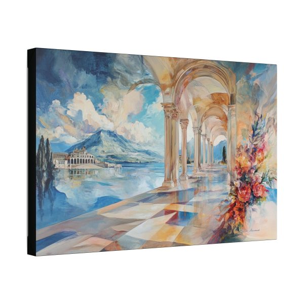 Vibrant Stretched Canvas Art, Colorful Wall Decor, Home Aesthetic, Gift for Art Lovers, Living Room Wall Art, Abstract Landscape Prints - Image 8