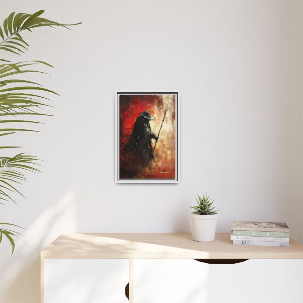Mysterious Framed Canvas Art, Gothic Wall Decor, Dark Fantasy Art, Home Aesthetic, Unique Gift for Art Lovers, Halloween Decor - Image 47