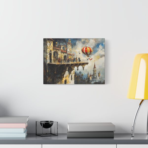 Artistic Wall Art Print, Vintage Canvas Decor, Home Gallery Accent, Unique Gift for Art Lovers, Whimsical Landscape Art - Image 3