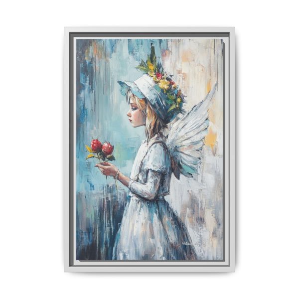 Whimsical Fairy Art Print, Colorful Home Decor, Kids Room Wall Art, Unique Gift, Magical Framed Canvas - Image 45