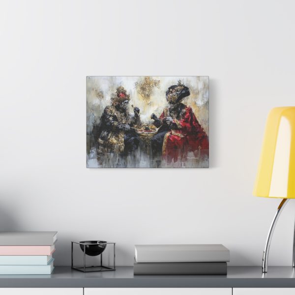 Regal Couple Canvas Art, Wall Decor, Artwork for Living Room, Unique Gift, Home Decoration, Gallery Style - Image 7