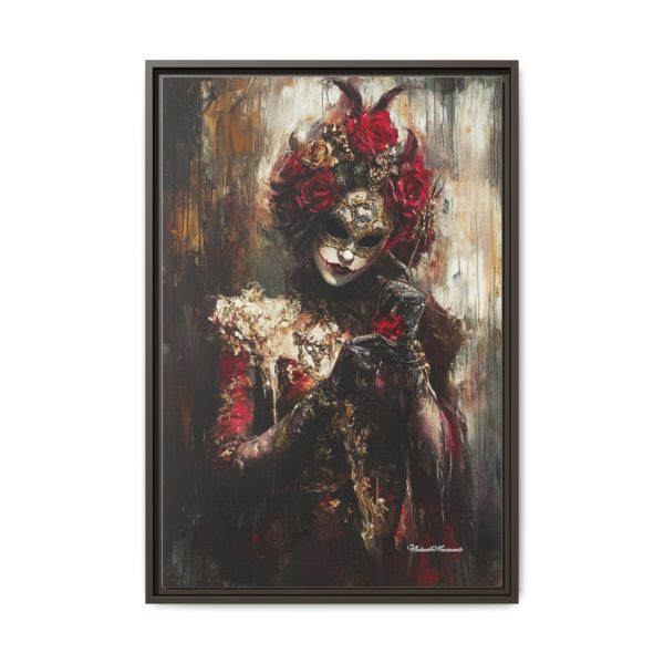 Gothic Art Print, Wall Decor, Unique Framed Artwork, Vibrant Canvas, Home Decoration, Halloween Vibes, Boho Chic - Image 13