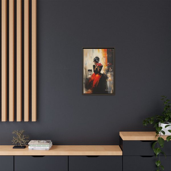 Elegant Framed Canvas Art - Emotional Portrait, Wall Decor, Home Decor, Gift for Art Lovers, Special Occasions - Image 56