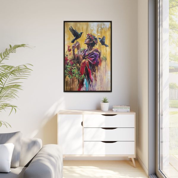 Vibrant Framed Wall Art Print, Colorful Home Decor, Inspirational Canvas, Gift for Art Lovers, Bohemian Style Wall Decor, [...] - Image 31