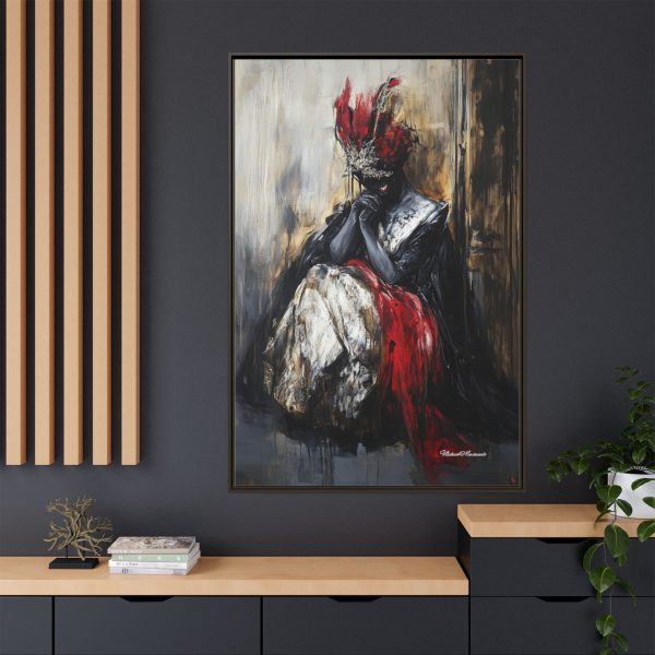 Elegant Framed Canvas Art, Contemporary Wall Decor, Living Room Art, Unique Gift, Home Aesthetic, Modern Art Print, Multi-color Artwork - Image 80