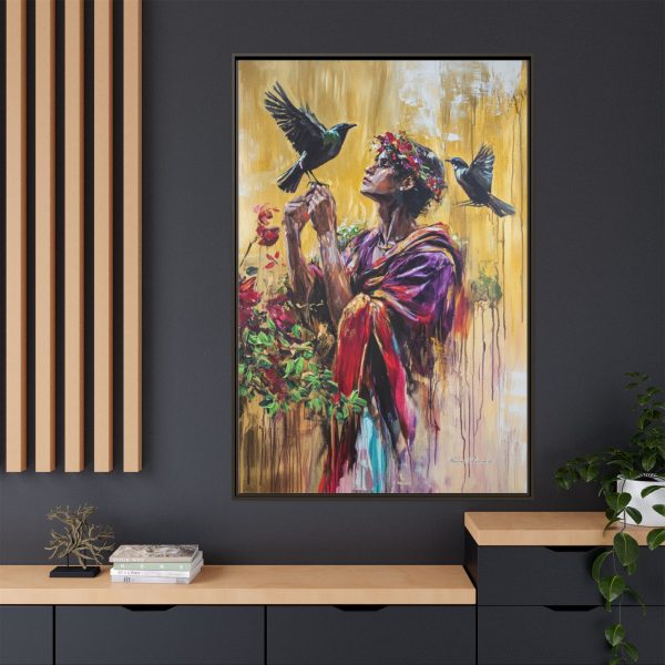 Vibrant Framed Wall Art Print, Colorful Home Decor, Inspirational Canvas, Gift for Art Lovers, Bohemian Style Wall Decor, [...] - Image 68