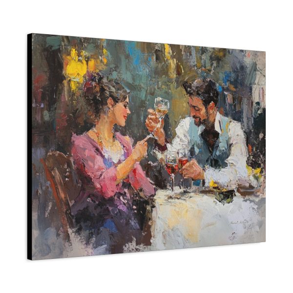 Romantic Canvas Art Print, Wall Decor, Couple Artwork, Romantic Gift, Home Accent - Image 14