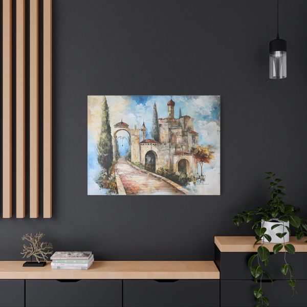 Artistic Canvas Print, Landscape Wall Art, Home Décor, Rustic Artwork, Gift for Art Lovers, Bohemian Room Decoration - Image 8