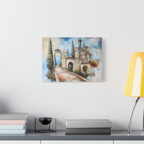 Artistic Canvas Print, Landscape Wall Art, Home Décor, Rustic Artwork, Gift for Art Lovers, Bohemian Room Decoration - Image 3