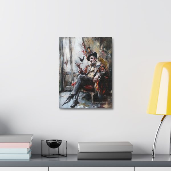Elegant Stretched Canvas Art - Vintage Charm, Home Décor, Wall Decor, Gift, Art for Living Room - Image 4