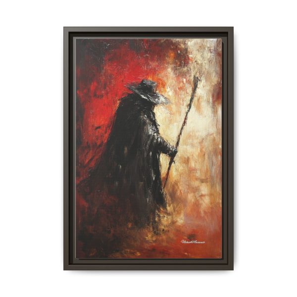 Mysterious Framed Canvas Art, Gothic Wall Decor, Dark Fantasy Art, Home Aesthetic, Unique Gift for Art Lovers, Halloween Decor - Image 41