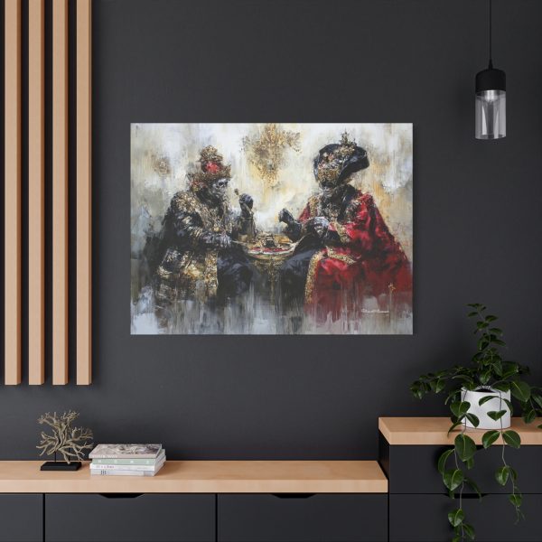 Regal Couple Canvas Art, Wall Decor, Artwork for Living Room, Unique Gift, Home Decoration, Gallery Style - Image 24