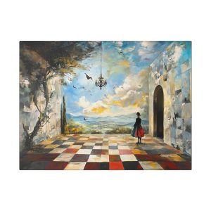 Serene Landscape Canvas Art, Wall Decor for Living Room, Gift for Art Lovers, Modern Home Decor, Unique Artwork for Any Occasion