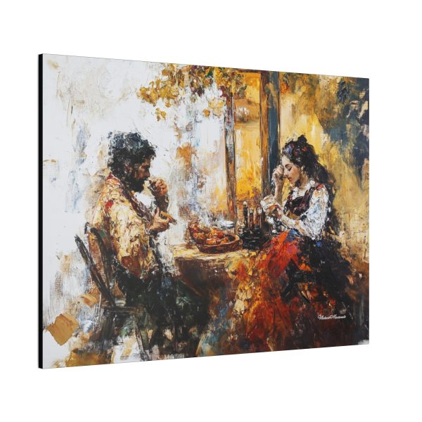 Rustic Canvas Wall Art, Cozy Home Décor, Vintage Painting, Bohemian Living Room, Gift for Art Lovers - Image 6