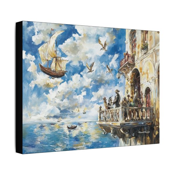 Beautiful Seascape Art Print, Nautical Wall Decor, Ocean Landscape Canvas, Coastal Home Decor, Sailing Art for Sea Lovers - Image 6