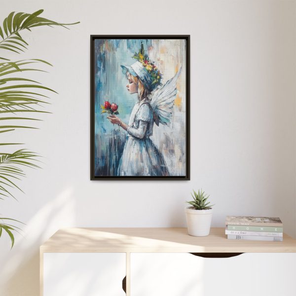 Whimsical Fairy Art Print, Colorful Home Decor, Kids Room Wall Art, Unique Gift, Magical Framed Canvas - Image 15