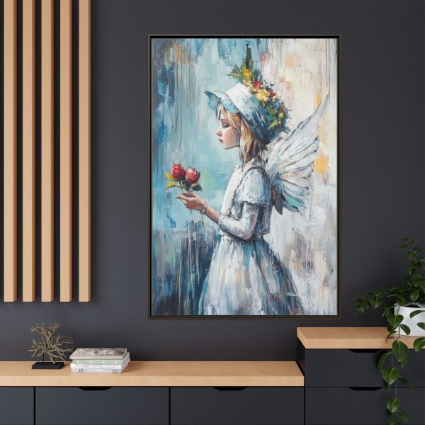 Whimsical Fairy Art Print, Colorful Home Decor, Kids Room Wall Art, Unique Gift, Magical Framed Canvas - Image 68