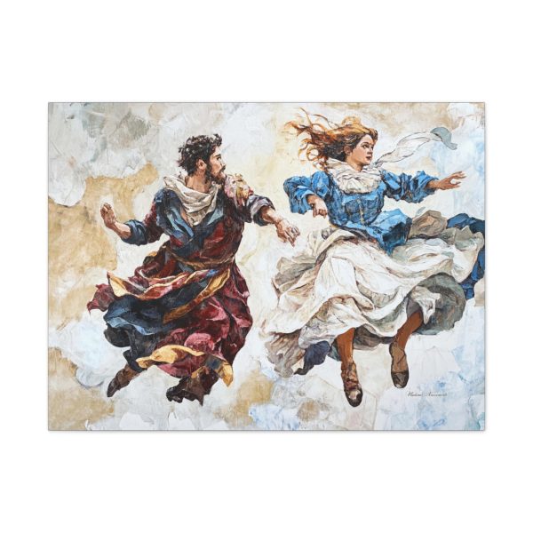 Romantic Canvas Art, Beautiful Home Decor, Wall Aesthetics, Gift for Art Lovers, Wedding or Anniversary Decor - Image 5