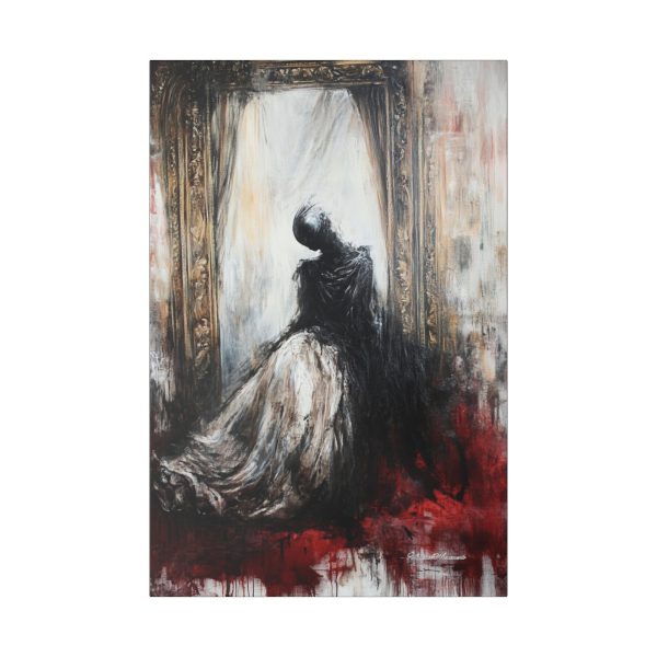 Moody Art Canvas Print, Gothic Wall Decor, Halloween Home Accent, Dark Aesthetic Artwork, Unique Gift for Art Lovers - Image 13