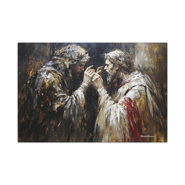 Canvas Wall Art, Religious Art Print, Spiritual Decor, Home Wall Hanging, Meaningful Artwork, Gift for Believers - Image 7