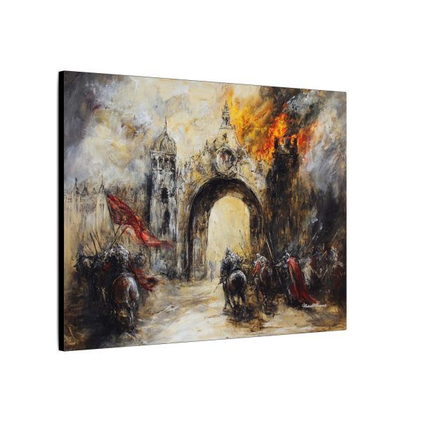 Epic Battle Canvas Wall Art, Historical Artwork, Medieval Decor, Fantasy Art, Home Gallery Decoration - Image 6